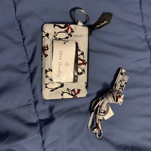 Vera Bradley wallets and lanyard